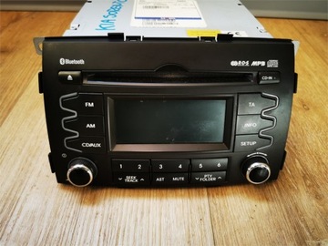 Kia sorento ii 09-12 оригінальні радіо cd mp3 961802p850ca фото №1