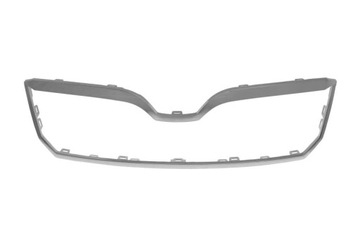 Планка решётка сетки skoda superb 2 оригинал хром фото №1