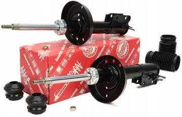 Амортизатори перед opel vectra b j96 + відбійники фото №1