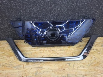 Nissan leaf ii ze1 18- решётка решётка радиатора хром бампера передней оригинал фото №1