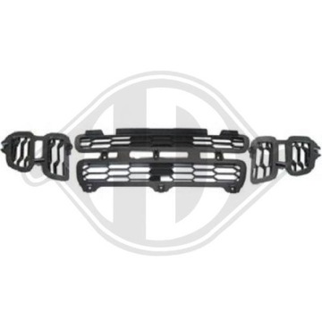 Решітка радіатора решітка решітка do isuzu d-max 02-06 фото №1