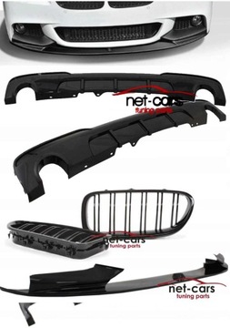 Спойлер решітка радіатора дифузор bmw f10 performance poly 0-0 фото №1