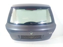 Skoda fabia 2 ii 07-14 кришка bagażnikka задня зад код фарби 9153 фото №1