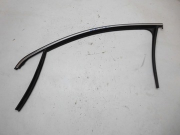 Прокладка стёкла рамки дверь 3c4837431f vw passat b6 b7 левая передняя хром фото №1