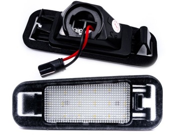 Led лампочки номерного знака kia rio 2 ii 2005-2011 фото №1