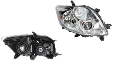 Фара лампа правый toyota auris e15 07-10 valeo фото №1
