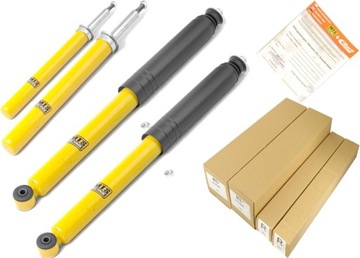 Амортизаторы спортивные opel astra f sedan t92 mts фото №1