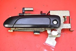 Ручка ліва перед передня чорна honda jazz 2 ii 01-08 фото №1