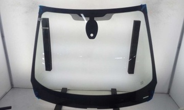 Стекло лобовое передняя renault captur 2013- датчик зелёная новая фото №1