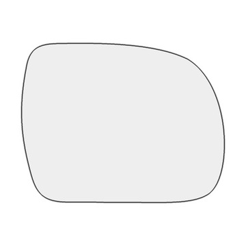 Szkło/lustro lexus rx xu30 2003-2008 2007 2006 фото №1