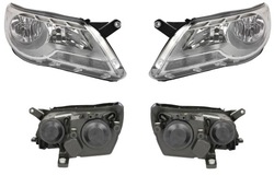 Фара лампа vw tiguan 5n 07-11 l+p tyc фото №1