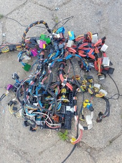 Жгут установка кабины автомат daf cf e 6 14r. фото №1