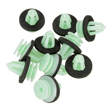 10x кліпса оббивка двері octavia ii superb fabia фото №1