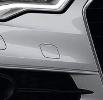 Заглушка бампера перед hak hol a6 c7 s-line колір фото №1