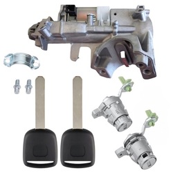 Замок зажигания вставка замка дверь левая правая комплект honda civic vii 2002+ фото №1