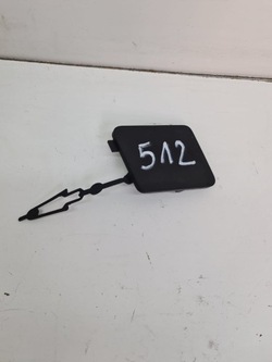 Заглушка фаркоп решетка на бампер renault master iv фото №1