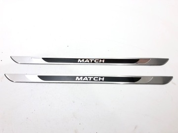 Накладка порога спичка комплект спичка vw golf vi 1.2 tsi [105 km] 2009 - 2013 фото №1