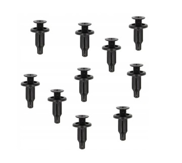 Універсальні застібки кліпси бампера колісна арка захисні накладки двигуна оббивка пороги фото №1