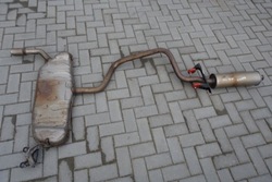 Vw beetle 5c 1.2 tsi глушник вихлоп фото №1