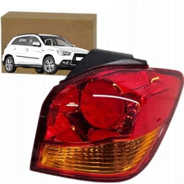 Mitsubishi asx 10- лампа задня права нова led фото №1