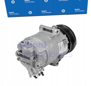Компресор кондиціонера delphi do opel corsa c 1.8 фото №1
