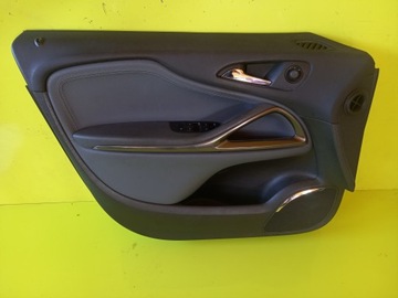 Оббивка боковина двері шкіра лівий перед lp opel zafira c 12r фото №1