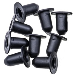 10x втулки do клипсы планки порога, крыльев, стойка audi seat skoda vw фото №1