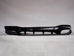 Mercedes w177 a-klasa спойлер бампера зад накладка тюнінг дифузор фото №1