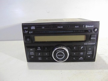 Радіо nissan qashqai j10 рестайлінг 28184-jd45a фото №1