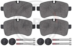 Тормозные колодки тормозные iveco daily 06- зад фото №1