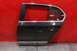 Двері ліві зад задні чорні skoda superb 2 ii 08-15 фото №1