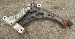 Audi a3 8p рычаг левый перед фото №1