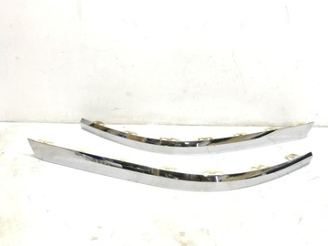 Bentley bentayga планка хром бампера зад левая фото №1