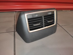 Audi q7 4l рестайлінг захист задньої ґрати решітка повітропровід зад задня kpl оригінал фото №1