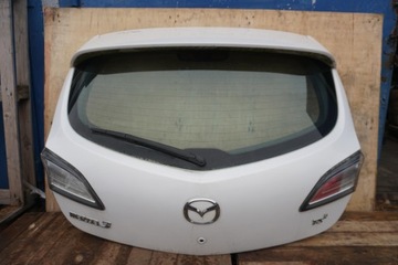 Mazda 3 bl кришка bagażika 34k скло біла nr.48 фото №1
