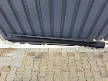 Правий поріг bmw x6 e71 накладка порогова планка фото №1