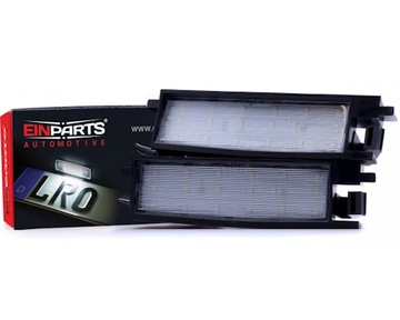 Einparts лампочки номерного знака led toyota yaris 1999-2005 фото №1