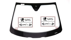 Стекло лобовое передняя volvo c70 ii cpe/cab 06-13 +датчик фото №1