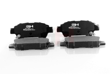 Тормозные колодки тормозные зад toyota avensis 2001- фото №1