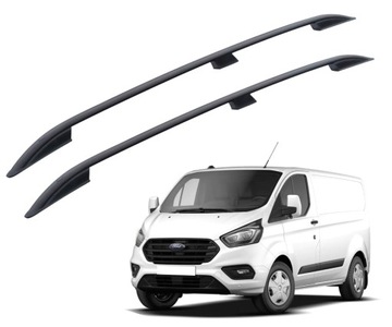 Ford transit custom l2 багажник рейлінги дахові чорні міцний гарний фото №1