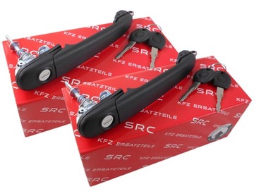 2x ручка зовнішня перед vw polo caddy ii sharan фото №1