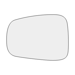 Szkło/lustro peugeot 807 2002-2014 2003 2004 2005 фото №1