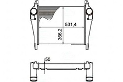 Behr-hella інтеркулер behr hella 504028468 407008 фото №1