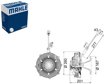Сцепление вентилятора радиатор mercedes actros actros mp2 mp3 фото №1