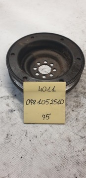 Колесо пасове вала 078105251q audi 3.0 v6 asn фото №1