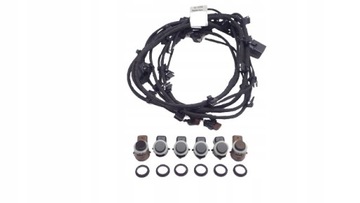 Жгут 6 pdc радары audi q7 4m0971095g +датчики фото №1