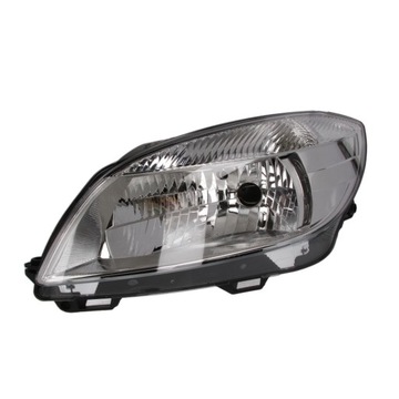 Лампа skoda fabia ii roomster 10-15 фара левый фото №1