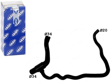 Sasic шланг радиатор opel astra 1.7 cdti 04- фото №1