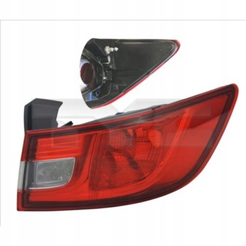 Лампа зад p renault clio iv хэтчбек 11.12- tyc 1 фото №1