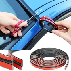 Прокладка do стёкла передний подкапотное пространство дверь лента планка samoprzylepna 2m фото №1